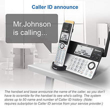 Load image into Gallery viewer, VTech IS8151-3 Super Long Range 3 Handset DECT 6.0 Cordless Phone for Home with Answering Machine, 2300 ft Range, Call Blocking, Bluetooth, Headset Jack, Power Backup, Intercom, Expandable to 12 HS
