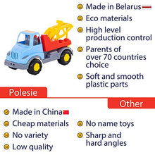 Load image into Gallery viewer, Tow Truck Toys for Boys - Car Carrier Truck Toy - Construction Vehicle Toys for Toddlers by POLESIE -Blue/Red