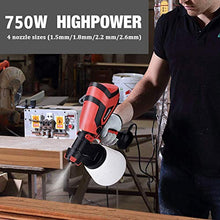 Load image into Gallery viewer, AOBEN Paint Sprayer, 750W Hvlp Spray Gun, Electric Paint Gun with 4 Nozzles, 1000ml Container for Home and Outdoors, Painting Projects.
