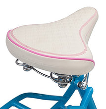 Load image into Gallery viewer, Schwinn Baywood Cruiser Bike, Featuring Steel Step-Through Frame and Single-Speed Drivetrain with Full Wrap Fenders, 24-Inch Wheels, Bright Blue