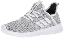 Load image into Gallery viewer, adidas Women's Cloudfoam Pure Running Shoe, white/white/black, 8 Medium US