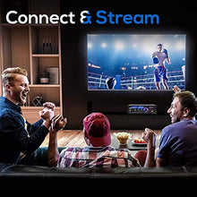 Load image into Gallery viewer, Wireless Bluetooth Home Stereo Amplifier - 2x120 Watt Power Amplifier Home Audio Bluetooth Receiver System W/Blue Led Display, USB/SD, AUX, RCA, Headphone Jack - Remote - Pyle PCAU46BA