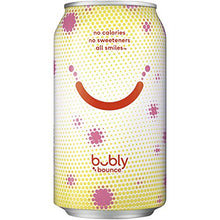 Load image into Gallery viewer, Bubly Bounce Caffeinated Sparkling Water Blood Orange Grapefruit, 12oz Cans (8 Pack), 96 Fl Oz