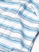 Load image into Gallery viewer, The Children's Place Boys' Short Sleeve Striped Oxford Button Down Shirt, BRINE Pool, XX-Large