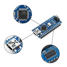 Load image into Gallery viewer, Nano V3.0, Nano Board ATmega328P 5V 16M Micro-Controller Board Compatible with Arduino IDE (Nano x 3 with USB Cable)
