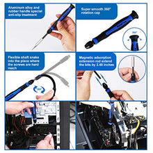 Load image into Gallery viewer, Kaisi 126 in 1 Precision Screwdriver Set with 111 Bits Magnetic Driver Kit Professional Electronics Repair Tool Kit for Repair Computer, PC, MacBook, Laptop, Tablet, iPhone, Xbox, Game Console