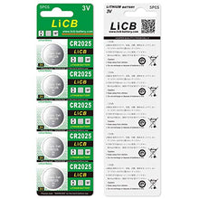 Load image into Gallery viewer, LiCB CR2025 3V Lithium Battery(10-Pack)
