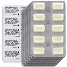 Load image into Gallery viewer, Amazon Basic Care Nicotine Polacrilex Coated Gum 4 mg (nicotine), Cinnamon Flavor, Stop Smoking Aid; quit smoking with nicotine gum, 160 Count
