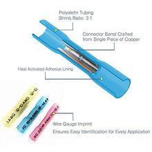 Load image into Gallery viewer, 580 PCS Heat Shrink Wire Connectors, Sopoby Electrical Terminals Kit Marine Automotive Crimp Connector Assortment, Ring Fork Spade Butt Splices