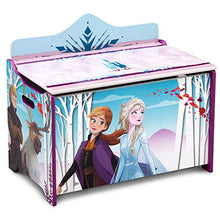 Load image into Gallery viewer, Delta Children Deluxe Toy Box, Disney Frozen II