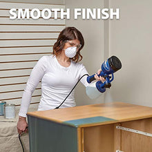 Load image into Gallery viewer, HomeRight C800766, C900076 HomeRight Finish Max Paint Sprayer HVLP Electric Spray Gun, 1 Nozzle Sprays All, Superior Brass Spray Tip, 3 Spray Patterns