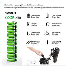 Load image into Gallery viewer, NAKTO 26" City Electric Bicycle Assisted Bicycle for Men with Removable 36V 10A Large Capacity Lithium Battery Ebike and Charger