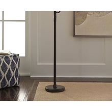 Load image into Gallery viewer, Signature Design by Ashley - Jaak Floor Lamp - Urban Industrial - Bronze Finish