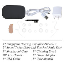 Load image into Gallery viewer, Banglijian Hearing Amplifier Ziv-201A Rechargeable Digital Noise Cancelling Small Size (Fit to Either Ear)