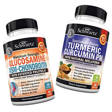 Load image into Gallery viewer, Glucosamine Chondroitin MSM + Turmeric Curcumin PM - Supports Healthy Inflammatory Response - Supports Joint Comfort & Flexibility