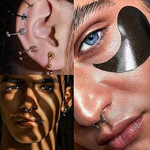 Load image into Gallery viewer, Milacolato 16G Fake Nose Ring Hoop Septum Magnetic Horseshoe Nose Ring for Women Men Stainless Steel Non-Pierced Clip on Nose Hoop Rings Reusable Nose Cuff with Replace,