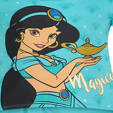 Load image into Gallery viewer, Disney Princess Belle Ariel Cinderella Jasmine Little Girls 4 Pack Graphic T-Shirts 6X