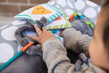Load image into Gallery viewer, Boppy Preferred Shopping Cart and Restaurant High Chair Cover, Gray Jumbo Dots