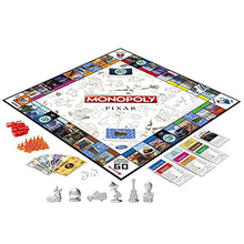 Load image into Gallery viewer, MONOPOLY: Pixar Edition Board Game for Kids 8 and Up, Buy Locations from Disney and Pixar's Toy Story, The Incredibles, Up, Coco, and More (Amazon Exclusive)