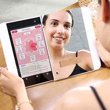 Load image into Gallery viewer, HiMirror Slide: Smart Makeup Mirror with Skin Detector, Smart Beauty Mirror with LED Lights, Vanity Mirror with Foldable Stand