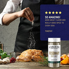 Load image into Gallery viewer, ROSEMARY SEA SALT SHAKER - All Natural Gourmet Sea Salts by Caravel Gourmet