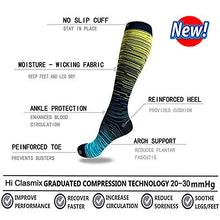 Load image into Gallery viewer, 5 Pairs Graduated Medical Compression Socks for Women&Men 20-30mmhg Knee High Sock(Multicoloured 1, Small/Medium(US SIZE))