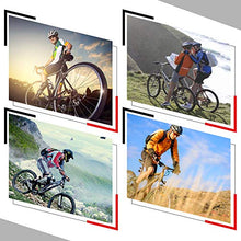 Load image into Gallery viewer, Zacro Gel Bike Seat Cover - Extra Soft Gel Bicycle Seat with Cross Straps and Reflecting Strip of The Bottom, Bike Saddle Cushion with Water&Dust Resistant Cover (Black)