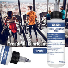 Load image into Gallery viewer, EDSRDUS Treadmill Belt Lubricant 100% Silicone Perfect for All Treadmill Brands Extend Lifespan Reduce Noise with Application Tips & Tube Great Value Made in Germany