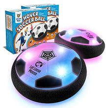 Load image into Gallery viewer, LLMoose Hover Ball for Boys & Girls - 2 LED Light Soccer Balls with Foam Bumpers