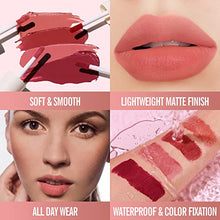 Load image into Gallery viewer, KIMUSE Water Gel Lip Tint 6 Colors Set & Velvet Lip Tint