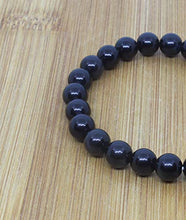 Load image into Gallery viewer, Natural Black Obsidian Crystal Bracelet-Chakra Healing Selenite Agate for Energy Balancing