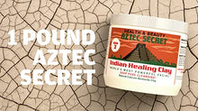Load image into Gallery viewer, Aztec Clay Premium Mask Set by Etana Beauty – All-In-One Kit Includes 1lb Aztec Secret Indian Healing Clay, 16oz Bragg's Apple Cider Vinegar, Natural Bamboo Bowl, Stir, Scoop, Brush & Tote
