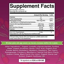 Load image into Gallery viewer, Vegan Biotin Gummy Vitamins for Hair Skin Nails by MaryRuth's