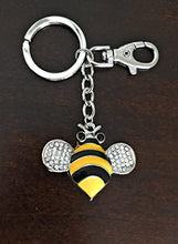 Load image into Gallery viewer, Value Arts Bejeweled Bumblebee Key Chain, 4.5 Inches Long