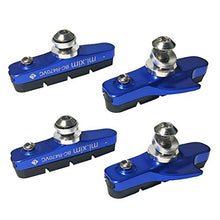 Load image into Gallery viewer, Pioneeryao Sport Road Bike Cycle Bicycle Brake Pads Block 2 Pair (Blue)