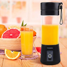Load image into Gallery viewer, Portable Blender, Personal Size Blender Shakes and Smoothies Mini Jucier Cup USB Rechargeable Battery Strong Power Ice Blender Mixer Home Office Sports Travel Outdoors