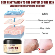 Load image into Gallery viewer, Horse Oil Foot Cream, Foot Mask, Repair Of Cracked Heel, Hand And Foot Moisturizing Cream, Foot Exfoliating Foot Mask, Toenail Care Cream (50g)