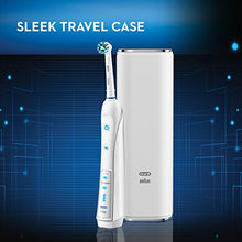 Load image into Gallery viewer, Oral-B 7000 SmartSeries Rechargeable Power Electric Toothbrush with Bluetooth Connectivity and Travel Case, White