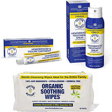 Load image into Gallery viewer, Doctor Butler's Hemorrhoid & Fissure Ointment, Spray, and Soothing Wipes - The Premium Hemorrhoid Treatment Bundle