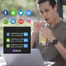 Load image into Gallery viewer, CanMixs Smart Watch for Android iOS Phones, 1.3" Touch Screen Bluetooth Fitness Tracker Watches for Men Women, IP67 Waterproof Activity Tracker with Heart Rate Monitor Sleep Compatible Samsung iPhone
