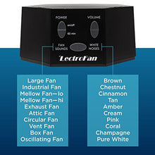 Load image into Gallery viewer, LectroFan High Fidelity White Noise Machine with 20 Unique Non-Looping Fan and White Noise Sounds and Sleep Timer