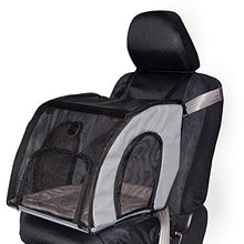 Load image into Gallery viewer, K&H Pet Products Travel Safety Carrier for Pets Gray/Black Medium 24 X 19 X 17 Inches
