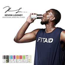 Load image into Gallery viewer, FITAID Recovery Blend | 100% Clean & Paleo Friendly | No Artificial Colors, Flavors or Sweeteners | BCAAs, L-Glutamine, L-Arginine, Omega 3s, 12 Fl Oz (Pack of 24)