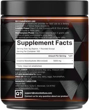 Load image into Gallery viewer, NatureBell Creatine Monohydrate Powder 500 Grams, 5000mg Per Serving, Pure Unflavored Creatine Powder - Micronized - Pre Workout | Keto | Vegan | Dissolves Easy | Filler Free - 100 Servings (1.1Lb)