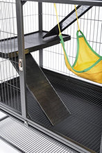 Load image into Gallery viewer, Prevue Hendryx Feisty Ferret Home with Stand, Black Hammertone