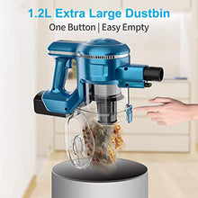 Load image into Gallery viewer, Cordless Vacuum Cleaner, 23Kpa 250W Brushless Motor Stick Vacume, Up to 40 Mins Runtime 2500mAh Rechargeable Battery, 5-in-1 Lightweight Handheld for Carpet Hard Floor Car Pet Hair, Blue-INSE S6