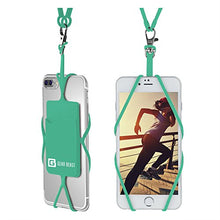 Load image into Gallery viewer, Gear Beast Cell Phone Lanyard - Universal Neck Phone Holder w/ Card Pocket and Silicone Neck Strap - Compatible with Most Smartphones, Arcadia
