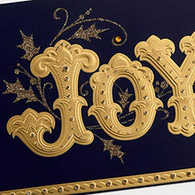 Load image into Gallery viewer, Hallmark Boxed Holiday Cards, Embossed Gold Joy (12 Cards and 13 Envelopes)