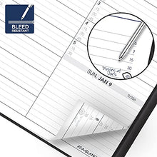 Load image into Gallery viewer, 2022 Weekly Appointment Book & Planner by AT-A-GLANCE, 7" x 8-3/4", Medium, Black (7095105)
