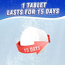 Load image into Gallery viewer, Vacplus Toilet Bowl Cleaner Tablets 12 PACK, Automatic Toilet Bowl Cleaners with Bleach, Durable Toilet Tank Cleaners with Sustained-Release Technology, Household Toilet Cleaners with Easy Operation